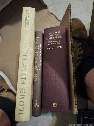 Lot of 3 Hardcover Books by Various, Kunstler, Fisk (1 of 4)
