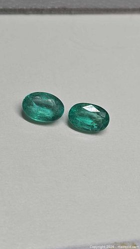 Beautiful high quality Emerald pair (1 of 7)