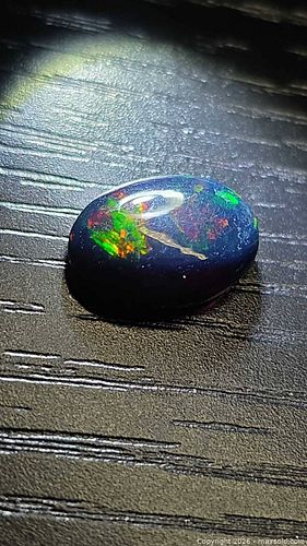 Natural Ethiopian black opal  (1 of 8)