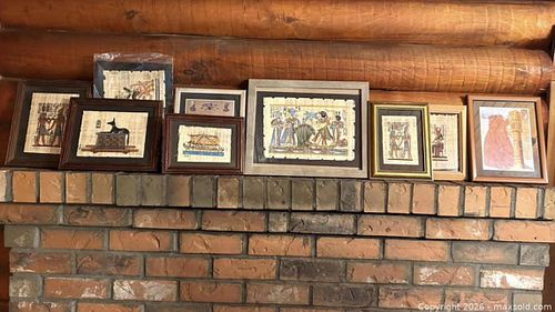 9 Egyptian Art Pieces  (1 of 8)