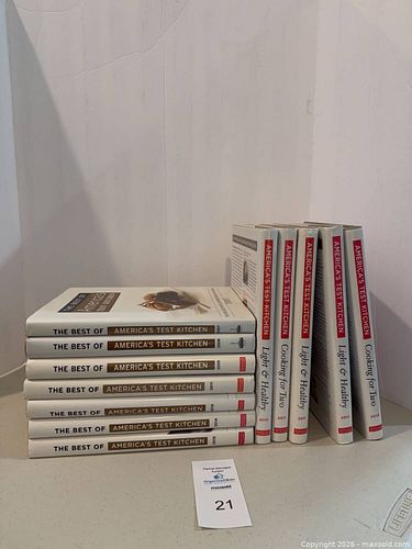 America's Test Kitchen Cookbooks, 6–10 Volume Set (1 of 8)