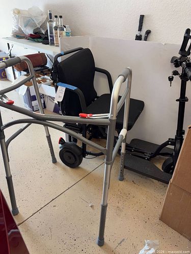 Black Foldable Travel Mobility Scooter with Digital Display (1 of 20)