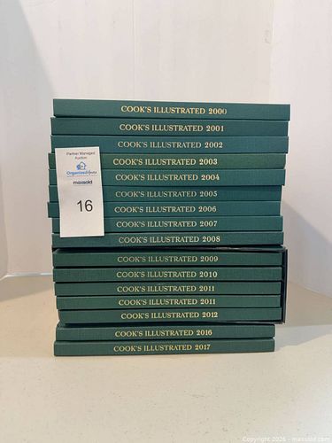 Cook's Illustrated Annual Bound Editions (2000–2017, 15 vols) (1 of 5)