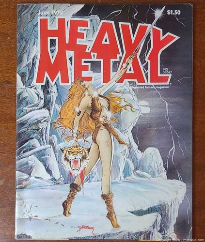 HEAVY METAL- June 1978 (1 of 7)