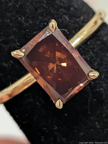 10K(1.8g)Lab Diamond(1.85ct)Ring (1 of 6)