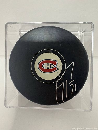 Carey Price Autographed Puck  (1 of 3)