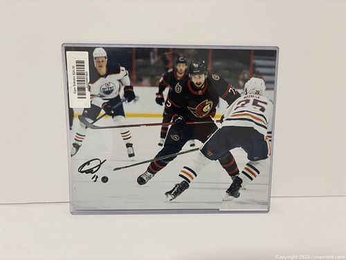 Egor Sokolov Autographed 8-10 Photo  (1 of 3)