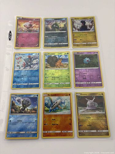 Lot of 9 Pokémon Foil Cards  (1 of 3)