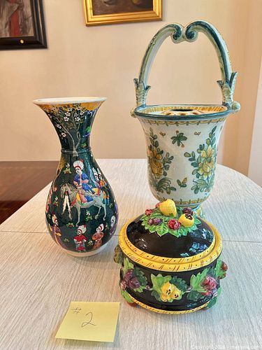 Italian Angelica, pottery and vases (1 of 7)