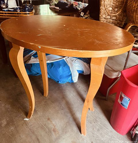  Bar Height Wood Table (1 of 4)