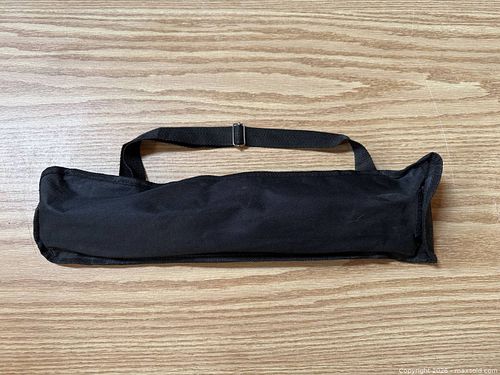 Black Foldable Telescoping Music Stand with Carry Bag (1 of 12)