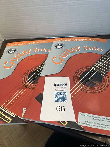 Guitar Series: Scales and Arpeggios Album, 2 Paperback Booklets (1 of 2)