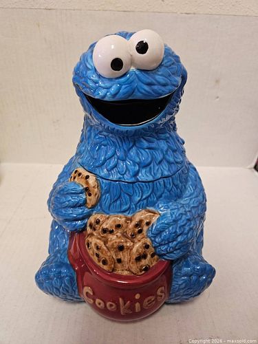 Sesame Street Cookie Monster Cookie Jar (1 of 5)