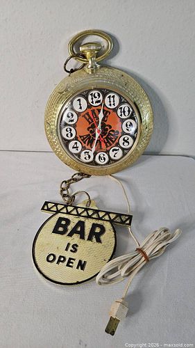Vintage Spartus Bar Clock (1 of 6)