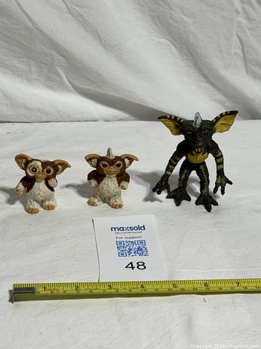 Vintage 1984 GREMLINS Toy PVC Action Figures Mogwai Gizmo Stripe  (1 of 5)