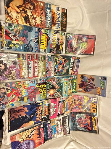 Comic Book Lot 1990s–2000s — DC, Marvel, Valiant, Image & Indie (21–50) (1 of 17)