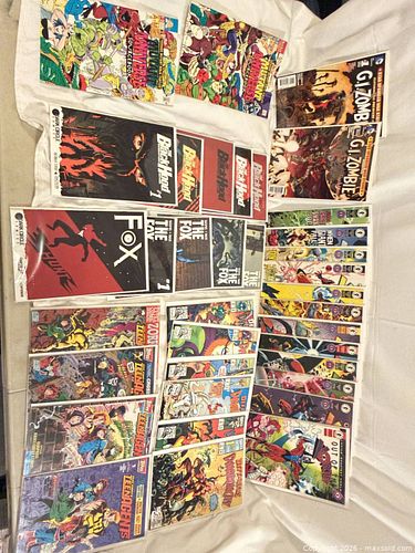 Comic book lot: Marvel, DC, Dark Circle/Dark Horse, Archie imprint sets  (1 of 15)