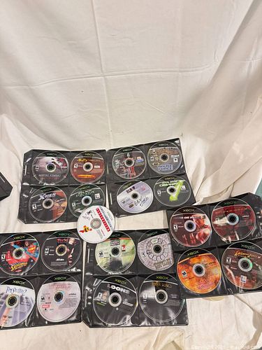 Lot of 21 XBOX games disc only  (1 of 9)
