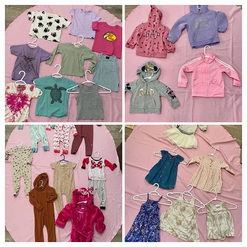 Infant Toddler Children's Clothes girls Age 18m-24m,    36 Pcs(Dresses, Sleepers, Hoodies, TShirts)  (1 of 15)