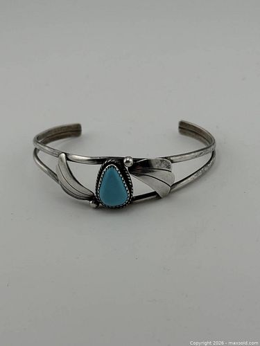 Signed Navajo bracelet (1 of 4)
