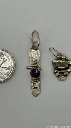 Sterling inukshuk pendants (1 of 3)