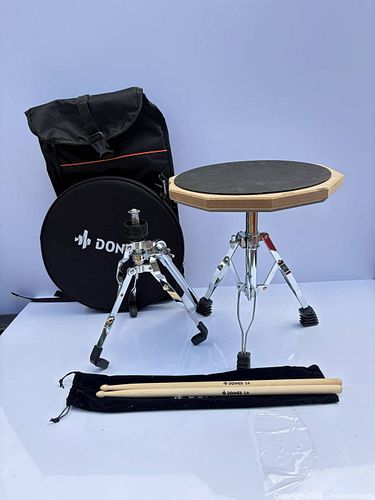 Donner 8-9in Practice Pad with Stand & Accessories (1 of 14)