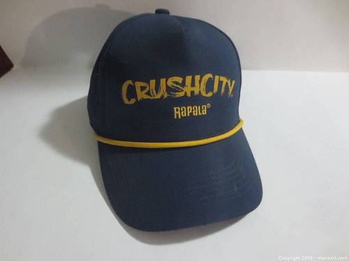 Brand New “Crush City” Rapala Fishing Hat (1 of 3)
