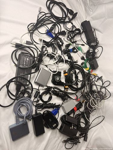 Assorted Cables & Adapters Lot (16–30 pcs) (1 of 10)