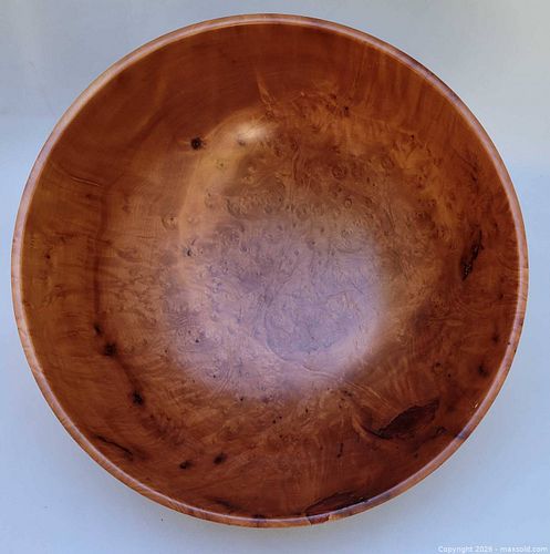 Stunning Large Handmade Arbutus Burl Bowl, 13-inch GDK Designs Pender (1 of 8)