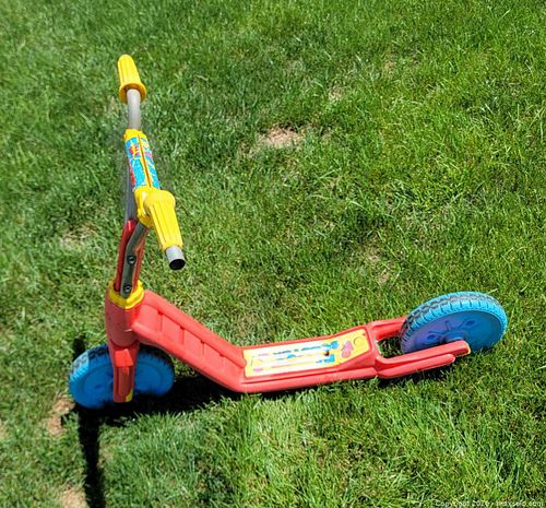 Vintage 1980's Rare McDonald's Mc Scooter Plastic Scooter  (1 of 4)