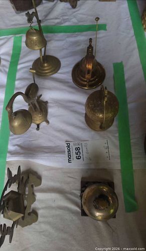 Brass Ornate Decorative Bells and Gongs C (1 of 10)
