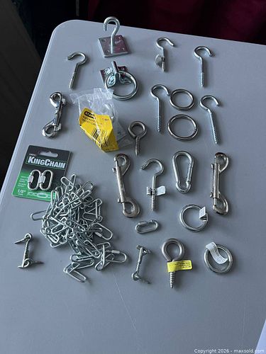 Hooks, rings and fasteners (1 of 3)