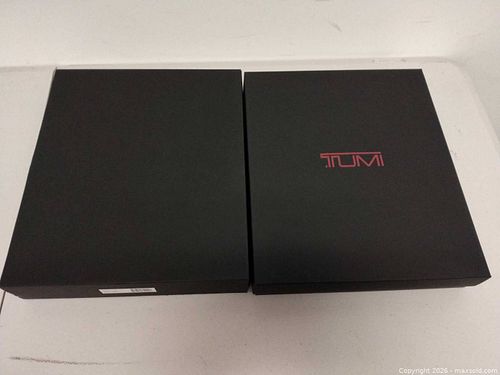 TUMI FXT Black Leather & Ballistic Nylon Padfolio, Letter Size (1 of 5)