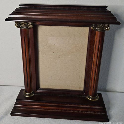 Vintage Wood Bombay Picture Frame  (1 of 5)