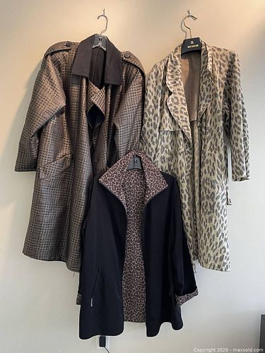 Designer & Vintage Women's Leopard Print Coats (1 of 18)