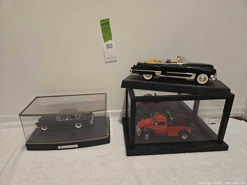 The Franklin Mint 1:24 Diecast Model Cars, Lot of 3 (1 of 7)