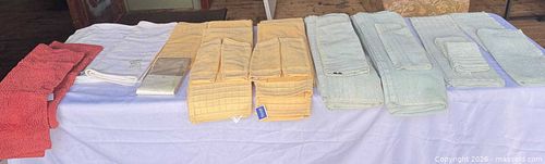 Assorted Bath & Hand Towels with Shower Curtain Liner B (1 of 18)