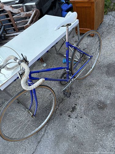 Blue Steel Road Bike, 700c Wheels, Multi-Speed Derailleur (1 of 7)