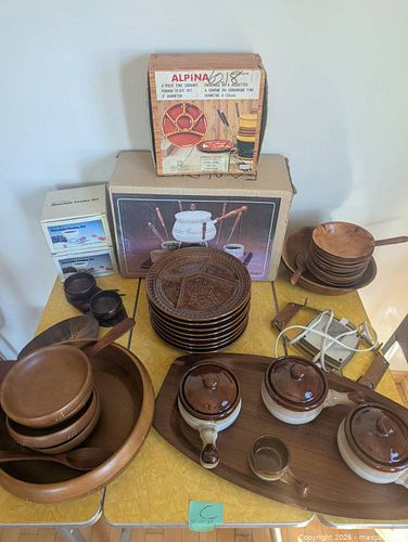 Assorted Ceramic, Wooden & Metal Servingware Set (25 pcs) (1 of 13)