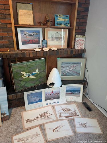Signed Aviation Prints & Airshow Posters with Spinner (1 of 14)