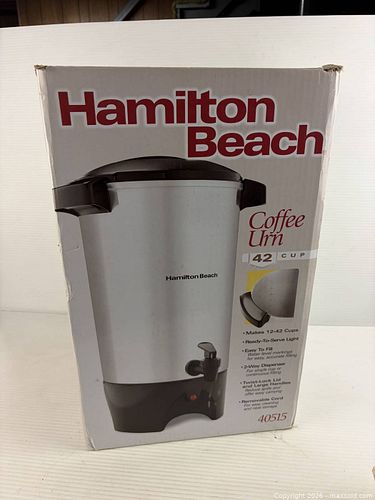 Hamilton Beach 42-Cup Stainless Steel Electric Coffee Urn (1 of 11)