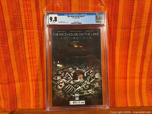 CGC 9.8 The Nice House on the Lake #1 (DC Black Label, 2021) Graded Comic Book  (1 of 12)