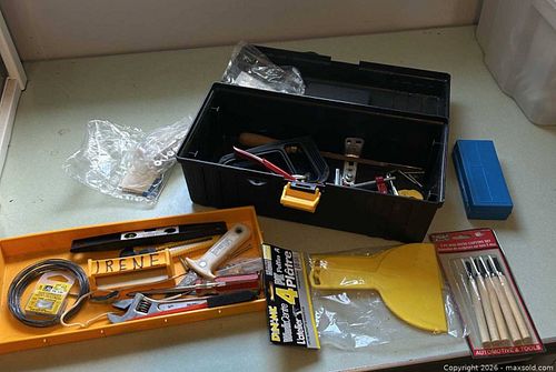 Toolbox with Mixed Small Hand Tools (1 of 8)