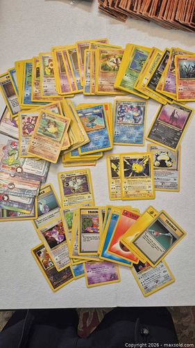 Lot of 100+ Pokémon Trading Cards, 1990s–2000s Mixed Sets (1 of 14)