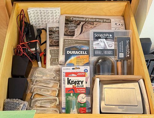 Home & Auto Maintenance: Furniture Legs, Drawer Pulls, Scratch Pro, New in Box (1 of 11)