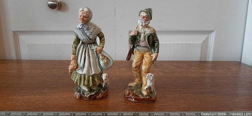Hand-painted ceramic figurines (1 of 4)