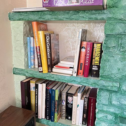 Books & Puzzle Box: Travel, Art, Sociology, Business B (1 of 10)