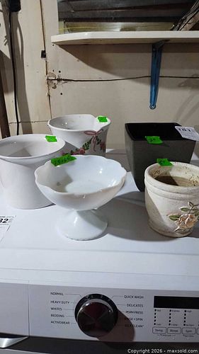 Ceramic & Resin Planters and Wall Sconces B (1 of 11)