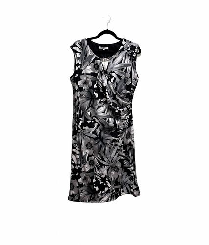 Cleo Women's Floral Sleeveless Knee-Length Dress, Size L New (1 of 3)