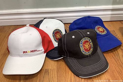 Neff & Carlisle Golf Adjustable Baseball/Golf Caps (1 of 3)